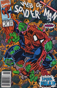 Web of Spider-Man, The #70 (Newsstand) FN; Marvel | Spider-Hulk Gerry Conway - w
