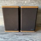 Vintage Advent Mini Book Shelf Speakers/ Set Of 2, Tested, Working