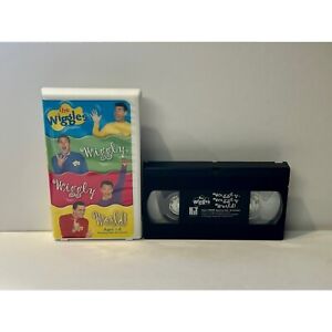 The Wiggles Wiggly Wiggly World VHS Video Tape