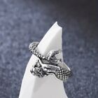 Unique 925 Sterling Silver Little Mermaid Charms Wedding Engagement Ring Size 8