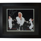 Ric Flair Autographed Wrestling (Black Robe Horizontal) Deluxe Framed 11x14 Phot