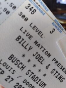 New Listing2 Billy Joel and Sting tickets - St Louis - September 27