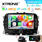 CAM+ 8-Core Android 13 64G Car Stereo GPS Radio CarPlay 4G WIFI SWC For Fiat 500
