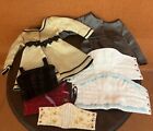Lot Of Doll Clothing For Antique French/German Fashion Dolls Corsets/Jackets