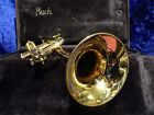 Bach Stradivarius Model 37* ML Bb Trumpet in Gold Plate. Excellent condition