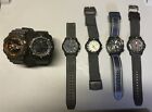Lot of 6 Mens Watches - Luminox Casio 5.11 Aeromeister
