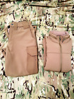 Wild Things Tactical Softshell set (Pants + Jacket) Small New Coyote Brown
