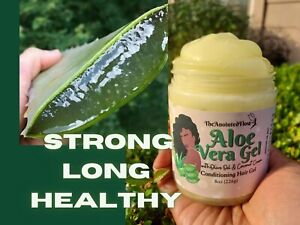 SUPER GROWTH GEL Aloe Vera Gel with Olive Oil Healthy Strong Breakage Shedding