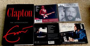 16 ERIC CLAPTON, CREAM Book, CDs, DVD Songbook, Greatest, Live, Crossroads, Best
