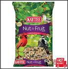 Kaytee Outdoor Wild Bird Food Nut & Fruit Blend For Small Breed, 5 Pounds