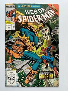 Web of Spider-Man  # 48 Origin of the Hobgoblin ( Marvel 1989 ) - VF/NM