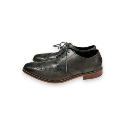 Florsheim Mens Wingtip Dress Shoes Castellano Gray 14137-020 Size: 10.5D