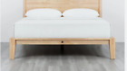Thuma Queen Bed Frame. Solid Wood. Tool-free assembly.