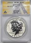 New Listing2023 S Peace Silver Dollar $1 Reverse Proof - ANACS PF69 DCam