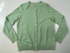 Old Navy Women’s 92% Cotton Blend Green Long Sleeve Button Up Casual Sweater XL