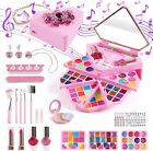Kids Makeup Kit 44 Pcs Washable Makeup Kit,Real Cosmetic for Little Girls