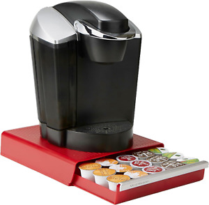 Single Serve Coffee Drawer 30 Pod Capacity, Countertop Organizer, 10.5
