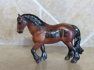 TSC '23 Breyer Stablemates Clydesdale Stallion Draft Horse ONLY FFA 301190 SERVE