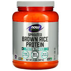 Now Foods Sprouted Brown Rice Protein 2lbs - Pure Unflavored - 181 Servings