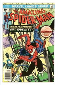 AMAZING SPIDER-MAN #161  Marvel 1976 - Jigsaw? - Ross Andru & Gil Kane Art - VF-