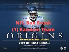 2021 NFL Origins Football Hobby Box Break - (1) Random Team *Read Description*