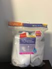BRAND NEW WOMEN'S SIZE 8-12 HANES 10 PACK COOL COMFORT NO SHOW SOCKS