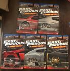 Hot Wheels Fast And Furious Dominic Toretto Complete Set 5