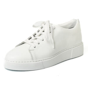 Marcellus - Genuine Leather Handmade Men's Daily White Sneakers, Man White Shoe