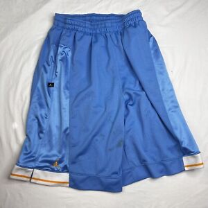 Air Jordan Men’s  XL TG Baby Blue North Carolina Authentic Shorts L030324 Stain