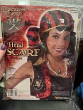 Buccaneer Beauty Adult Pirate Head-Scarf Halloween Costume Accessory New!!!
