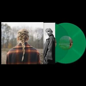 TAYLOR SWIFT - Evermore, Special Edition Green Vinyl LP, New