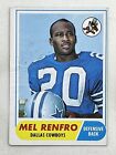 Mel Renfro 1968 Topps #129 Sports NFL HOF Dallas Cowboys Vintage Trading Card