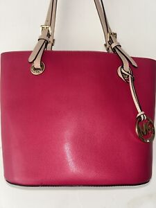 Michael Kors Pink Leather Tote/Purse/Bag