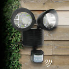 Dual Security Detector Solar Spot Light Motion Sensor Outdoor 22 LED Floodlight