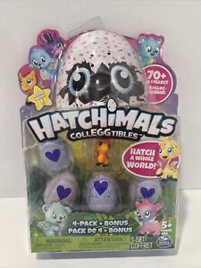 HATCHIMALS Colleggtibles egg 4 Pack + Bonus SEASON 1 Brand New!!!