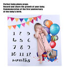 Baby Monthly Milestone Blanket Newborn Baby Growth Photography Backdrop