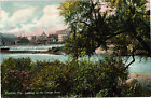 New ListingLooking up Lehigh River Easton PA Divided Postcard c1907-09