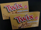 TWIX Cookie Dough Bite Size Candy- THEATRE BOX SIZE - LOT OF 2 BOXES