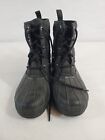 Sperry Women's Top Sider STS83693 Black Waterproof Lace Up Rain Boots Size 7