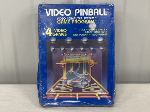 Vintage New Sealed Video Pinball Atari 2600 / CX2648 / 1980 /  Video Games