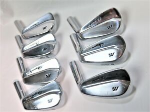 best offer Mizuno MP-14 7PC Head Only IRONS SET GOLF PARTS Tiger Woods tn87 NWO