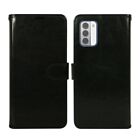 for Nokia G310 5G (2023) Wallet Phone Case Black PU Leather Flip Folio Slim Fit