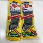 Lot of 2 New Dr. Scholl's Odor Destroyers Odor Fighting Insoles Trim To Fit