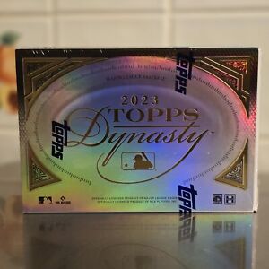 2023 Topps Dynasty Baseball Hobby Box Dynasty Autographed Patch Cards /1 /5 /10