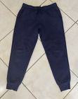 PUMA Men's Fleece Jogger Pants Color Blue/pockets Size: LARGE