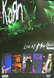 Korn - Live At Montreux NEW! DVD, 2004 NEW! Concert Performance, Widescreen