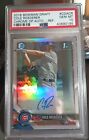 New Listing2018 Bowman Chrome Refractor Cole Roederer RC Rookie AUTO /485 PSA 10