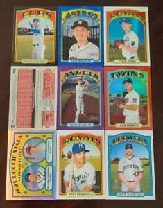 2021 Topps Heritage with Black / Chrome / Refractor / Short Prints (SP) You Pick