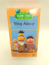 Sesame Street Sing Along VHS - RARE, VINTAGE W/ SongBook BRAND NEW SEALED