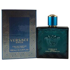 Eros by Gianni Versace 3.4 oz Eau de Parfum Spray For Men New With Box